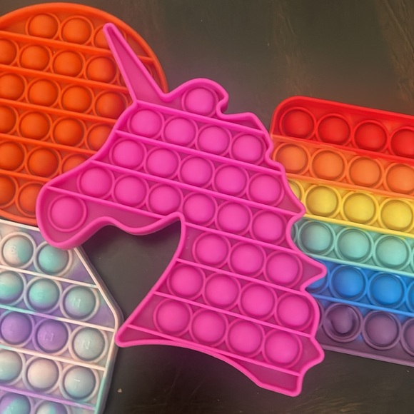 Pop-it small lot of 6 toys - Picture 4 of 5